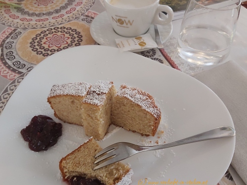 Kuchen mit Marmelade