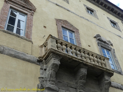 Palazzo della Corgna Balkon