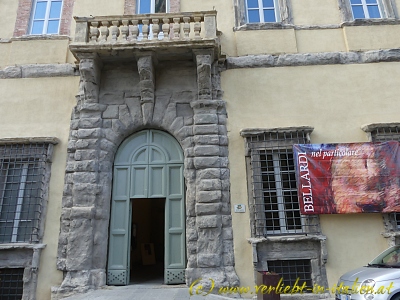 Palazzo della Corgna Eingang