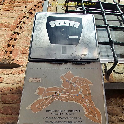 Parkplan in Citta della Pieve