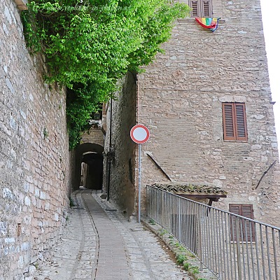 Fahrverbot in Spello