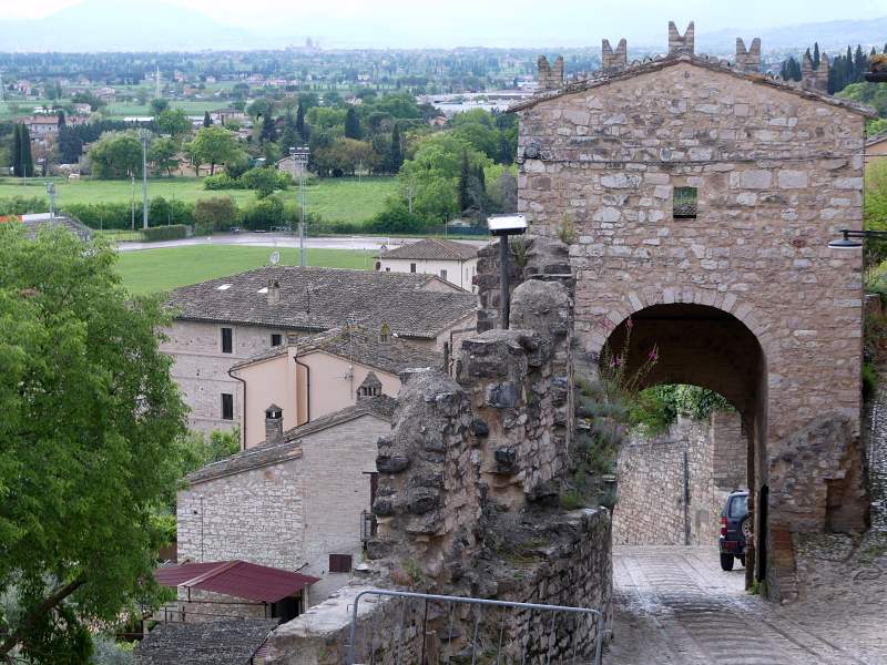 Spello mit Aussicht